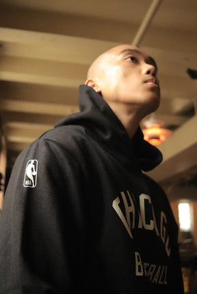 Chicago Bulls Heavyweight Hoodie - Black