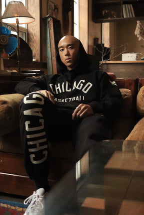 Chicago Bulls Heavyweight Jogger - Black