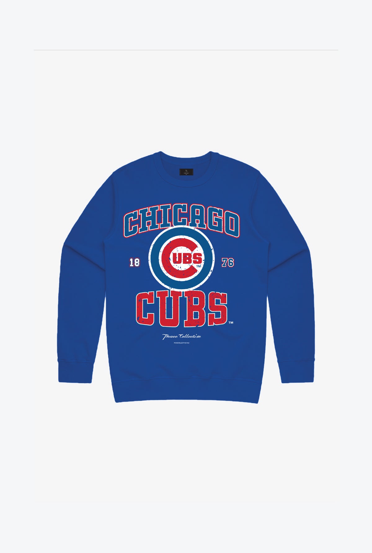 Chicago Cubs Vintage Kids Crewneck - Royal