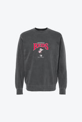 Cincinnati Reds Pigment Dye Crewneck - Black