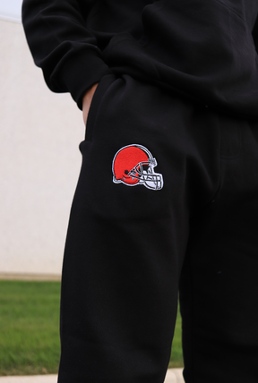 Cleveland Browns Logo Heavyweight Jogger - Black