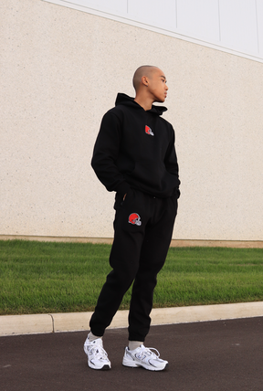Cleveland Browns Logo Heavyweight Jogger - Black