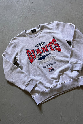 New York Giants Washed Graphic Crewneck - Ash
