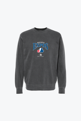 Montreal Expos Vintage Embroidered Crewneck - Black