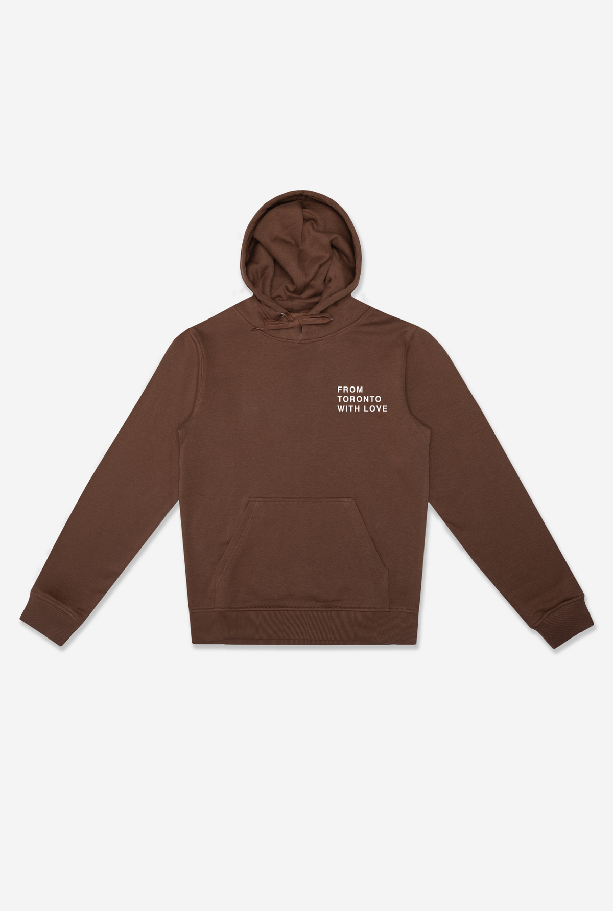 From Toronto with Love Crescent Hoodie - Espresso