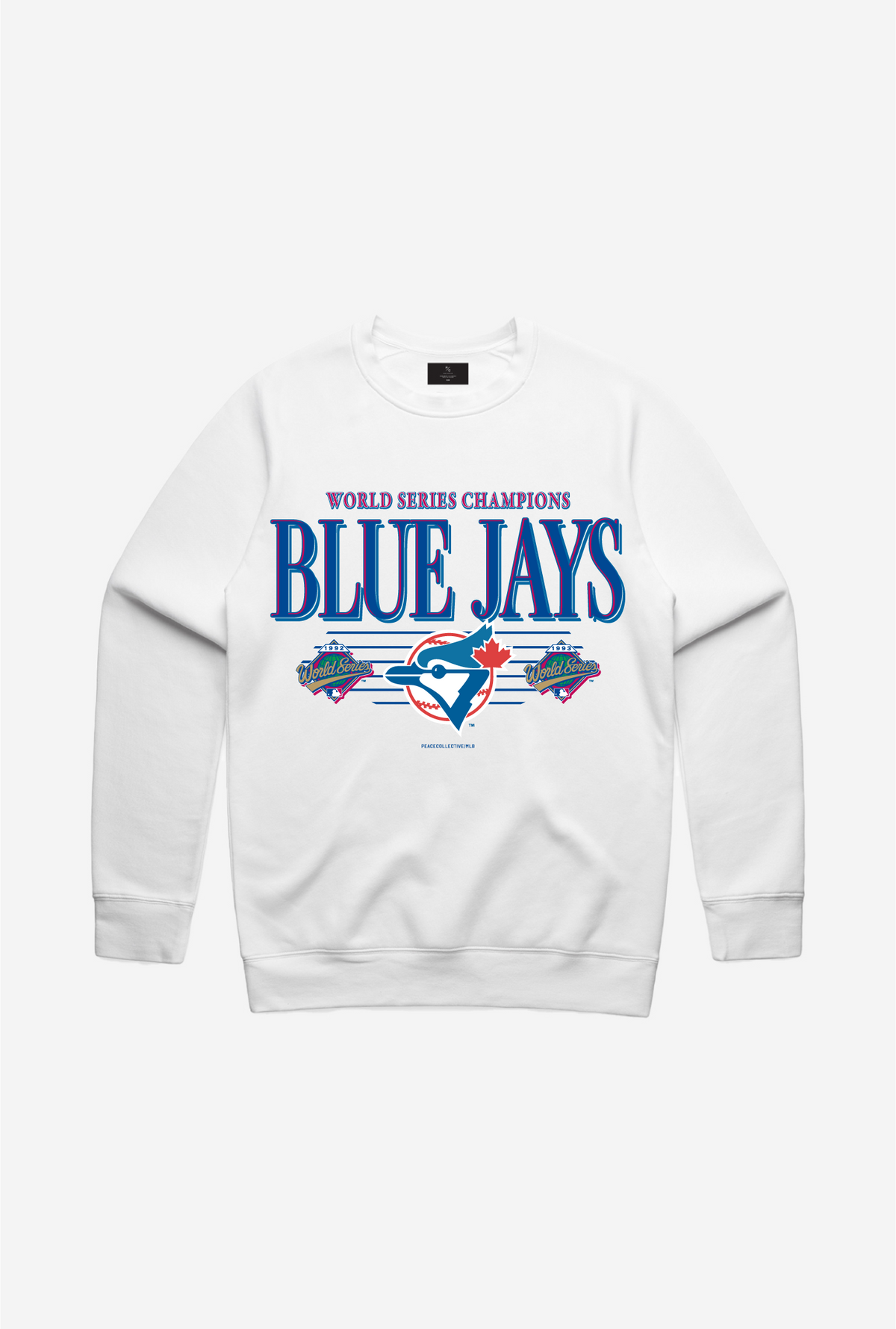 Toronto Blue Jays Throwback Crewneck - White