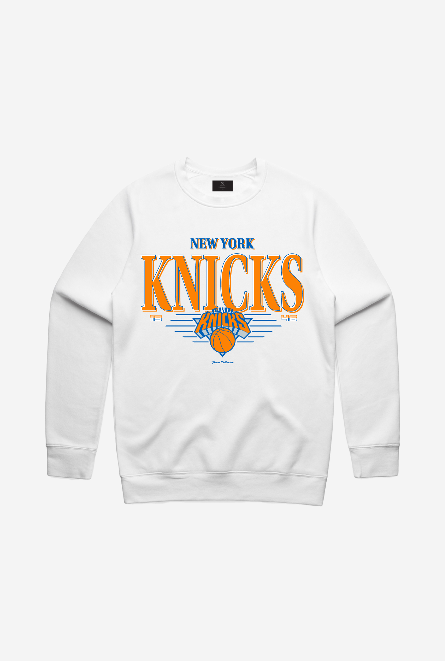 New York Knicks Signature Crewneck - White