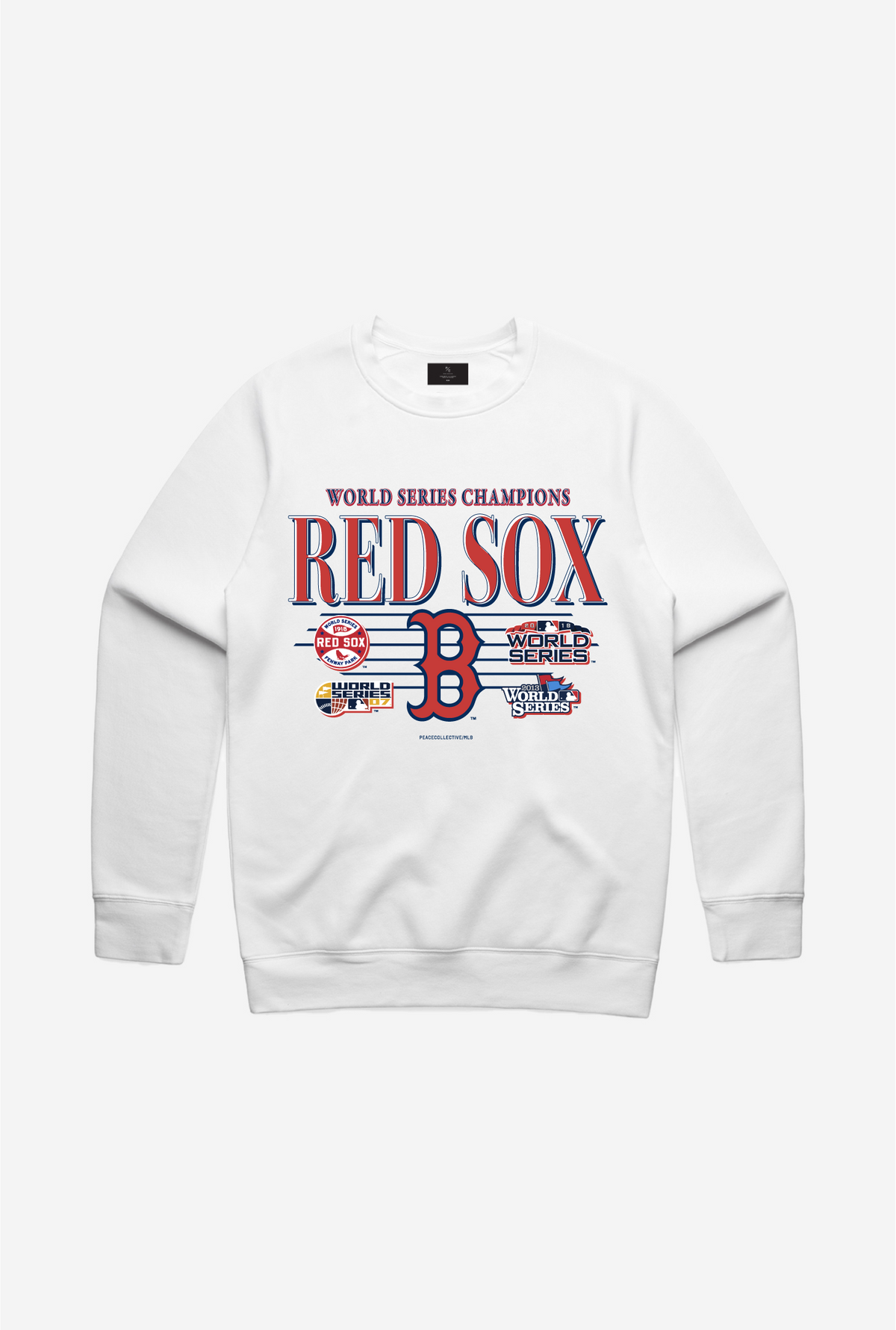 Boston Red Sox Throwback Crewneck - White