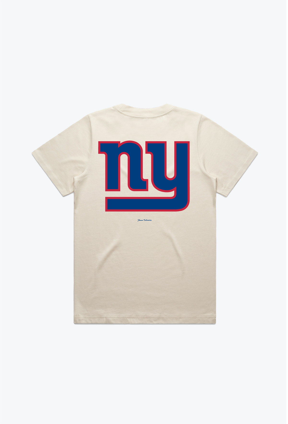 New York Giants Women's Heavyweight T-Shirt - Natural