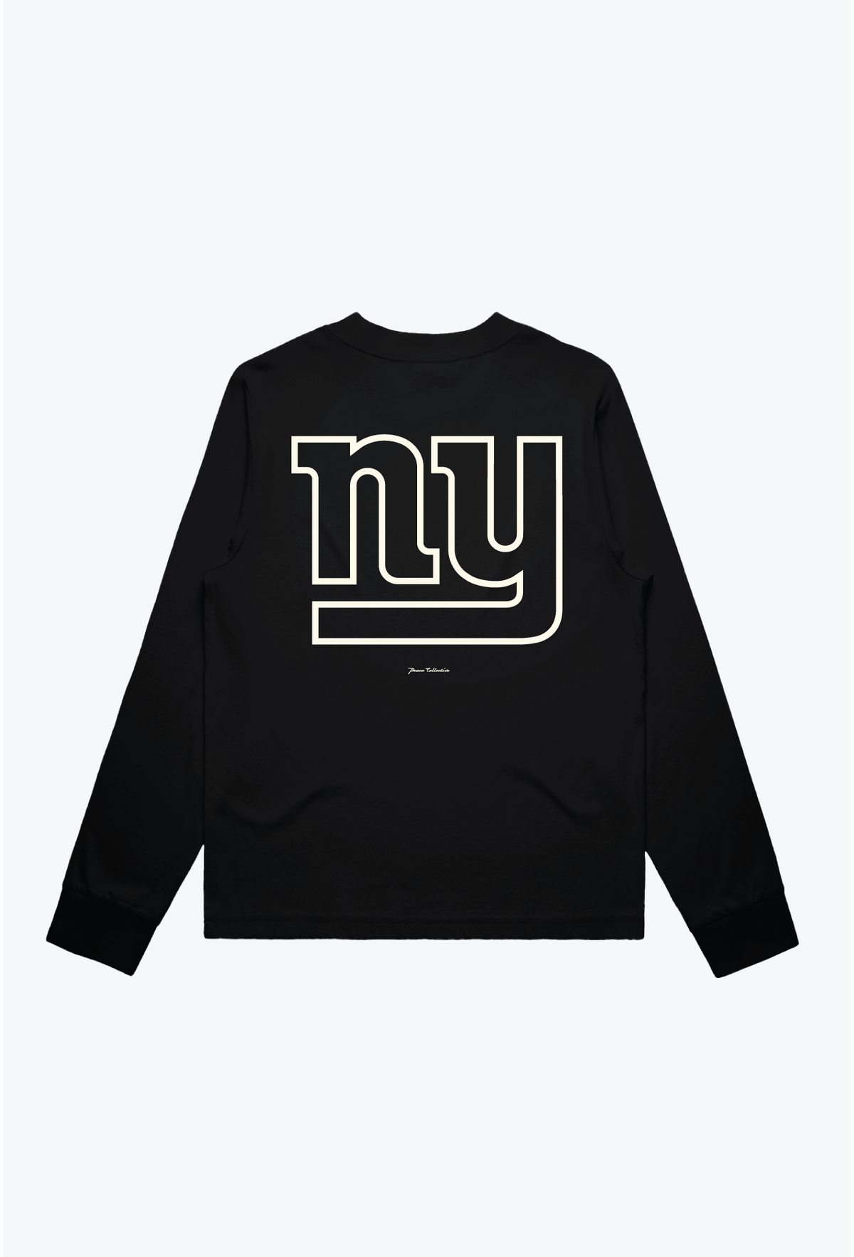 New York Giants Women's Mock Long Sleeve - Black