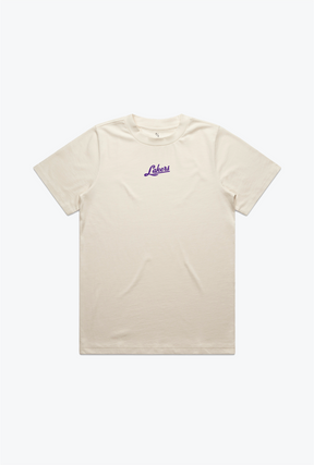 Los Angeles Lakers Women's Heavyweight T-Shirt - Natural