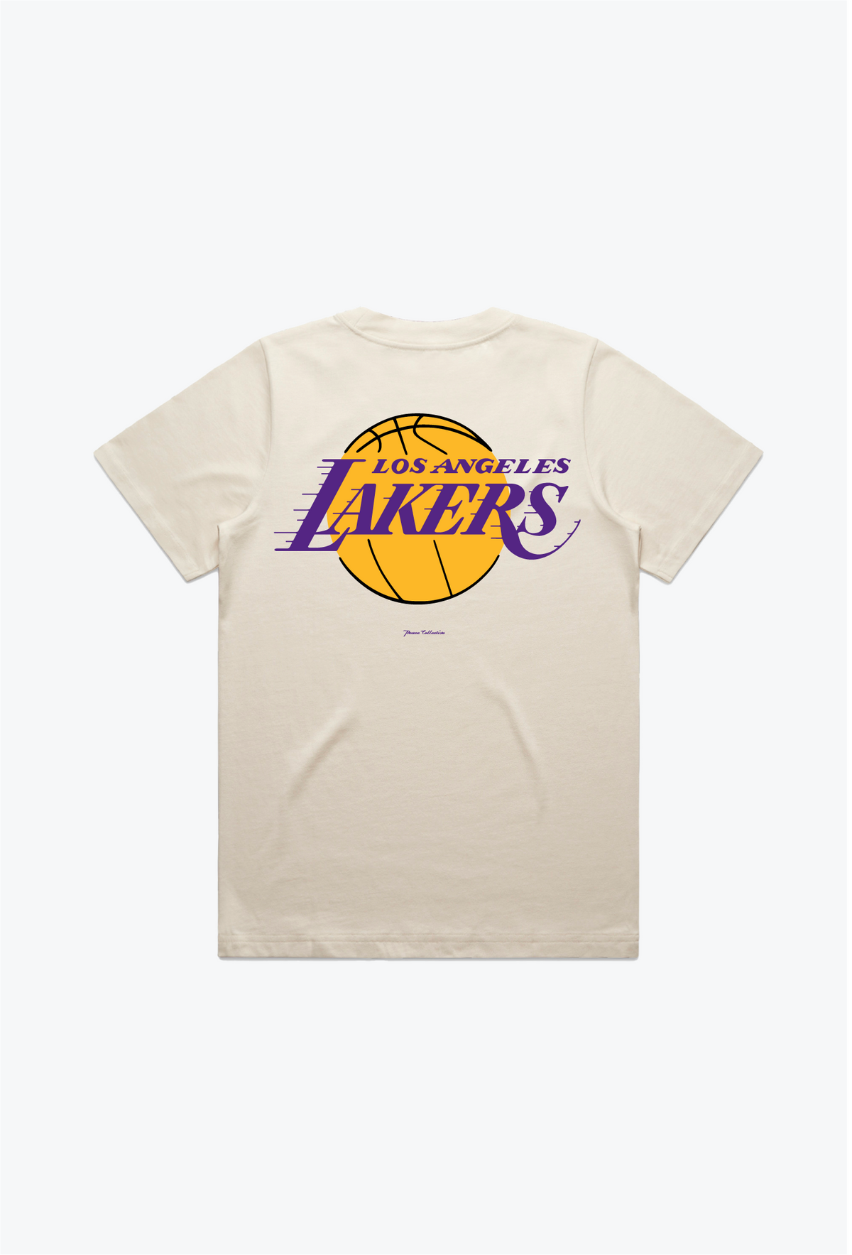 Los Angeles Lakers Women's Heavyweight T-Shirt - Natural