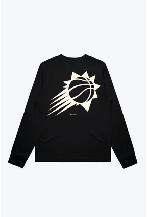 Phoenix Suns Women's Mock Long Sleeve - Black