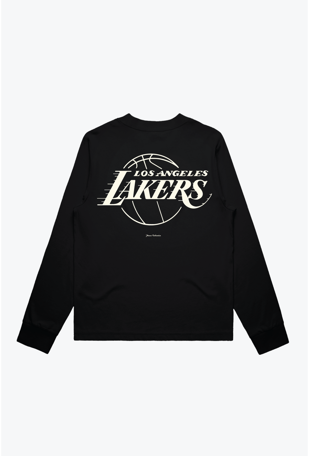Los Angeles Lakers Women's Mock Long Sleeve - Black