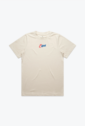 Montreal Expos Women's Heavyweight T-Shirt - Natural