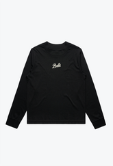 Chicago Bulls Women's Mock Long Sleeve - Black