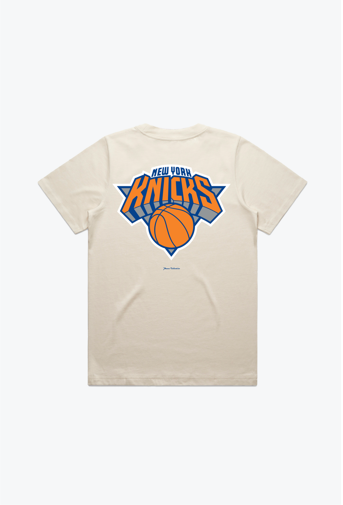 New York Knicks Women's Heavyweight T-Shirt - Natural