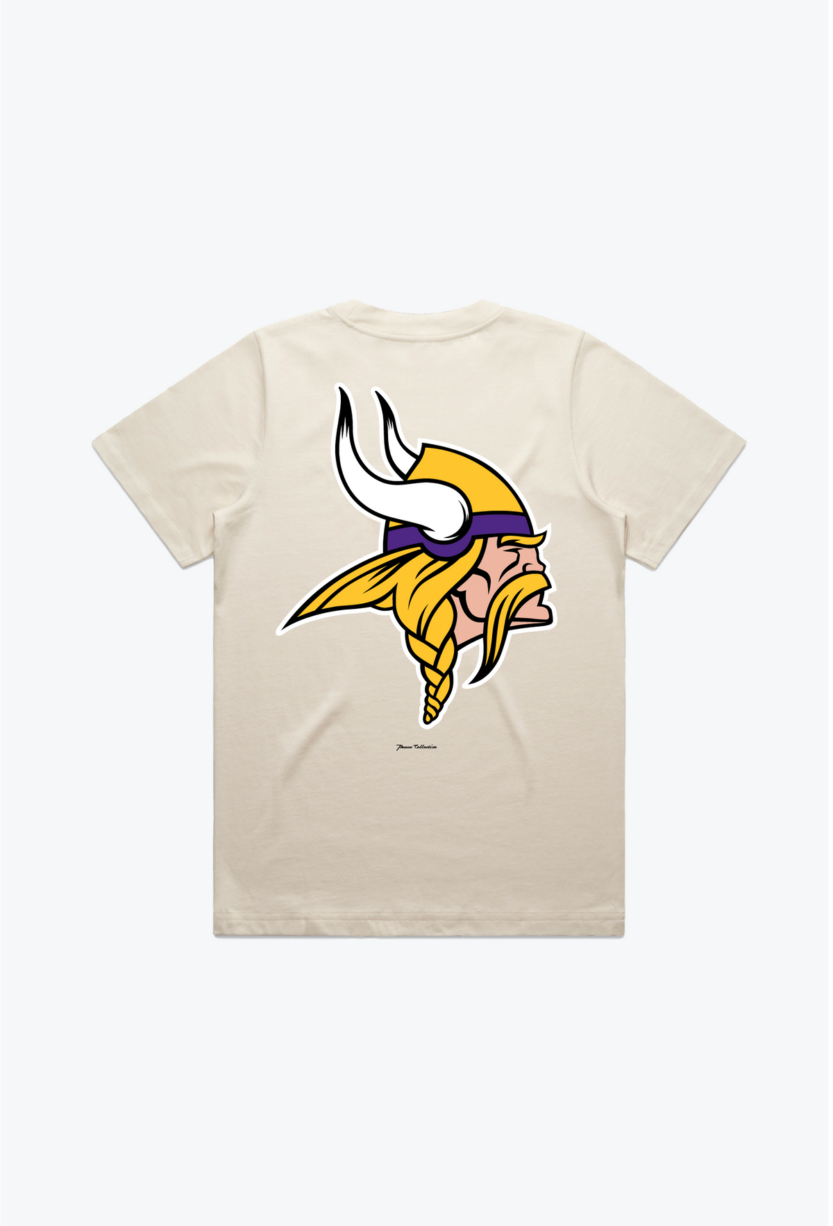 Minnesota Vikings Women's Heavyweight T-Shirt - Natural