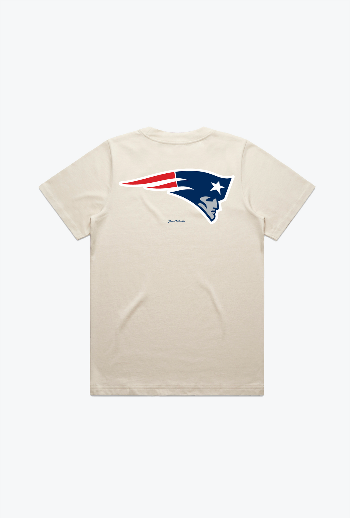 New England Patriots Women's Heavyweight T-Shirt - Natural