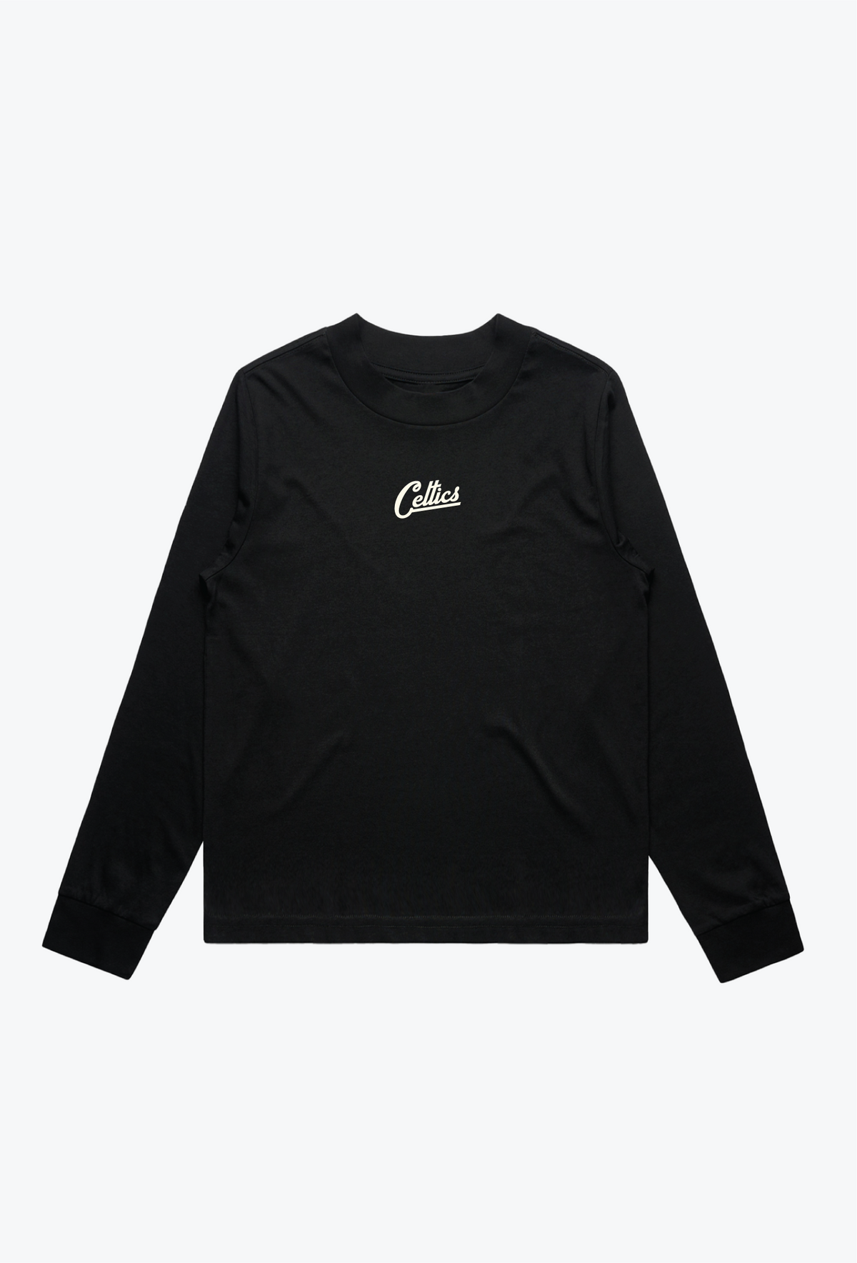Boston Celtics Women's Mock Long Sleeve - Black