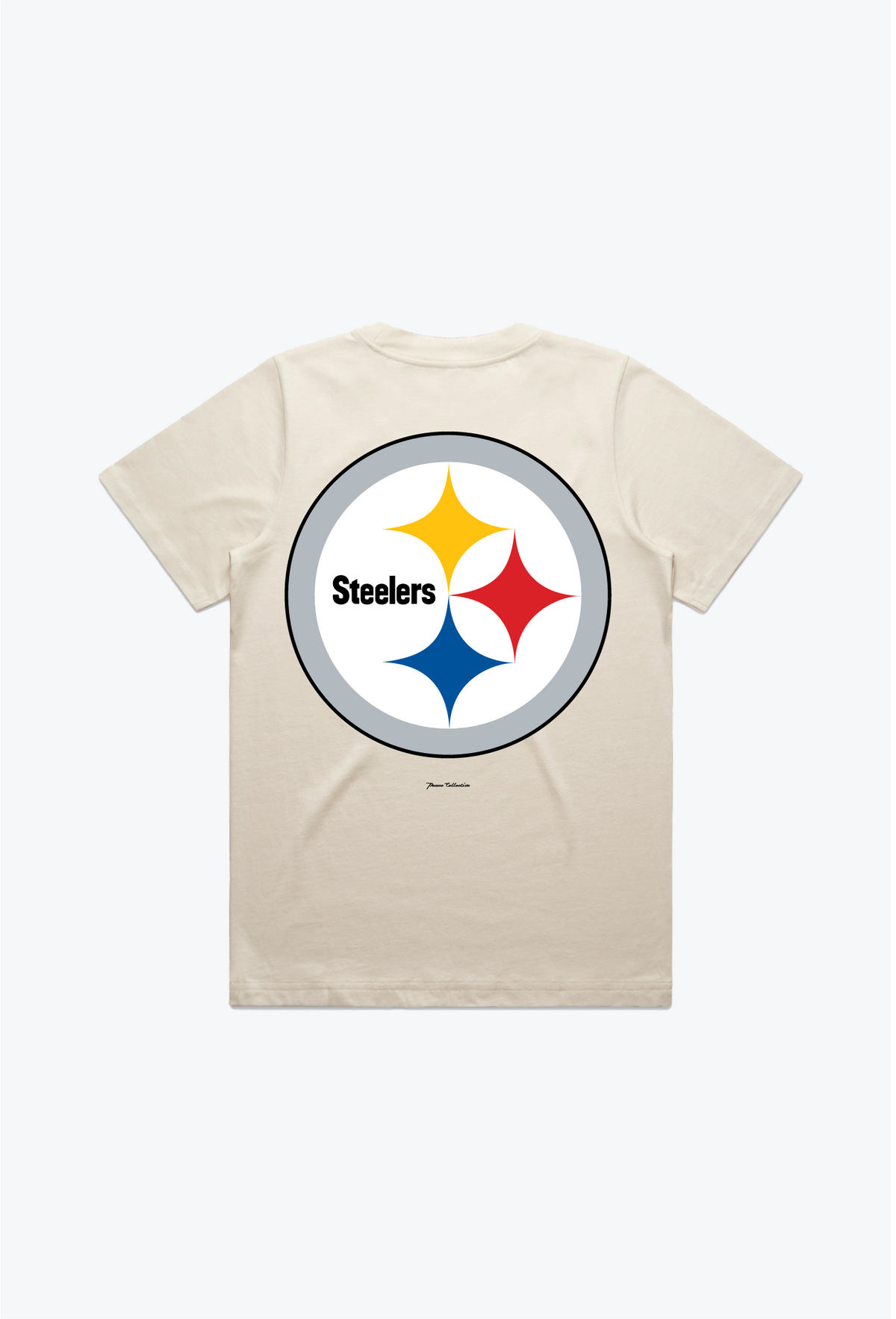 Pittsburgh Steelers Women's Heavyweight T-Shirt - Natural