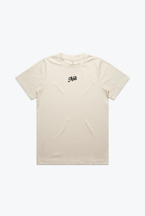 Brooklyn Nets Women's Heavyweight T-Shirt - Natural