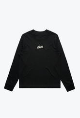 San Francisco 49ers Women's Mock Long Sleeve - Black