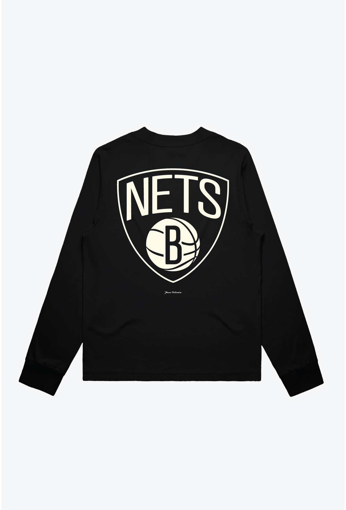 Brooklyn Nets Women's Mock Long Sleeve - Black