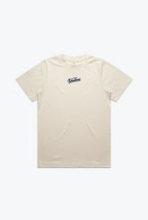 New York Yankees Women's Heavyweight T-Shirt - Natural