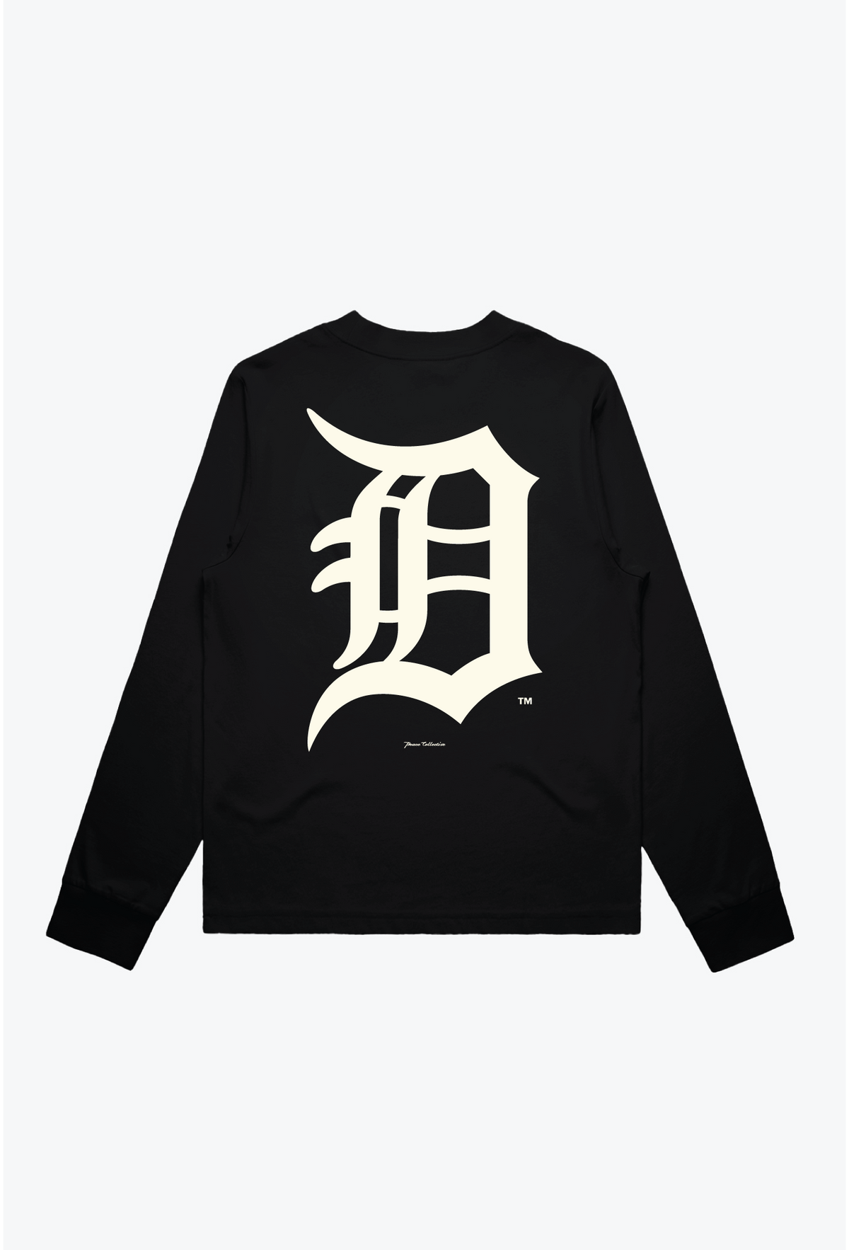 Detroit Tigers Women's Mock Long Sleeve - Black