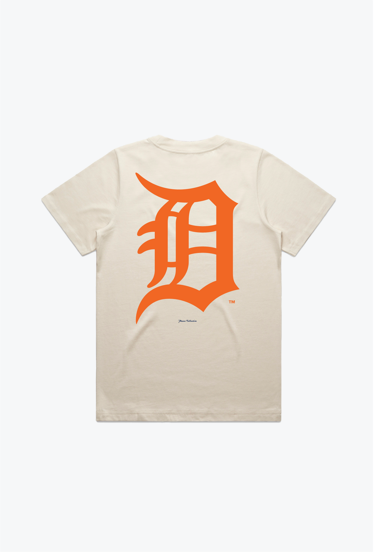 Detroit Tigers Women's Heavyweight T-Shirt - Natural