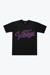 Minnesota Vikings Heavyweight T-Shirt - Black