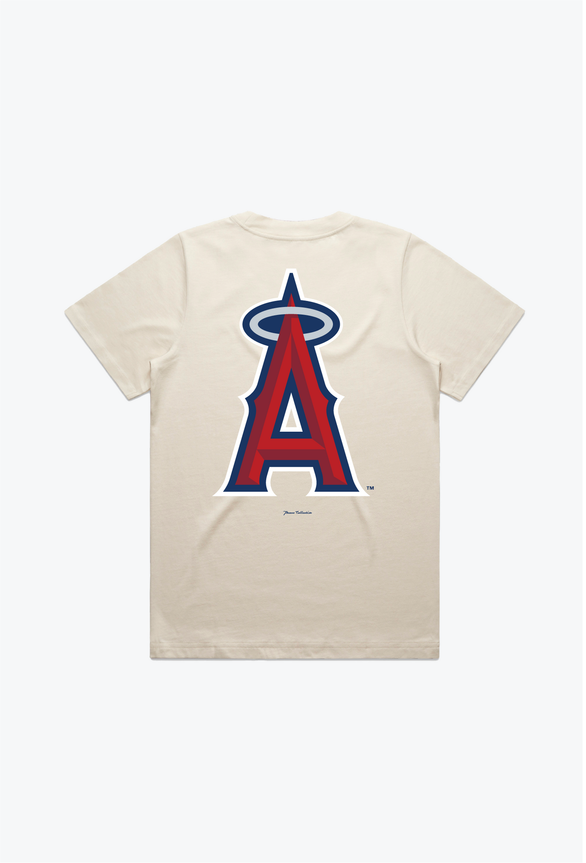 Los Angeles Angels Women's Heavyweight T-Shirt - Natural