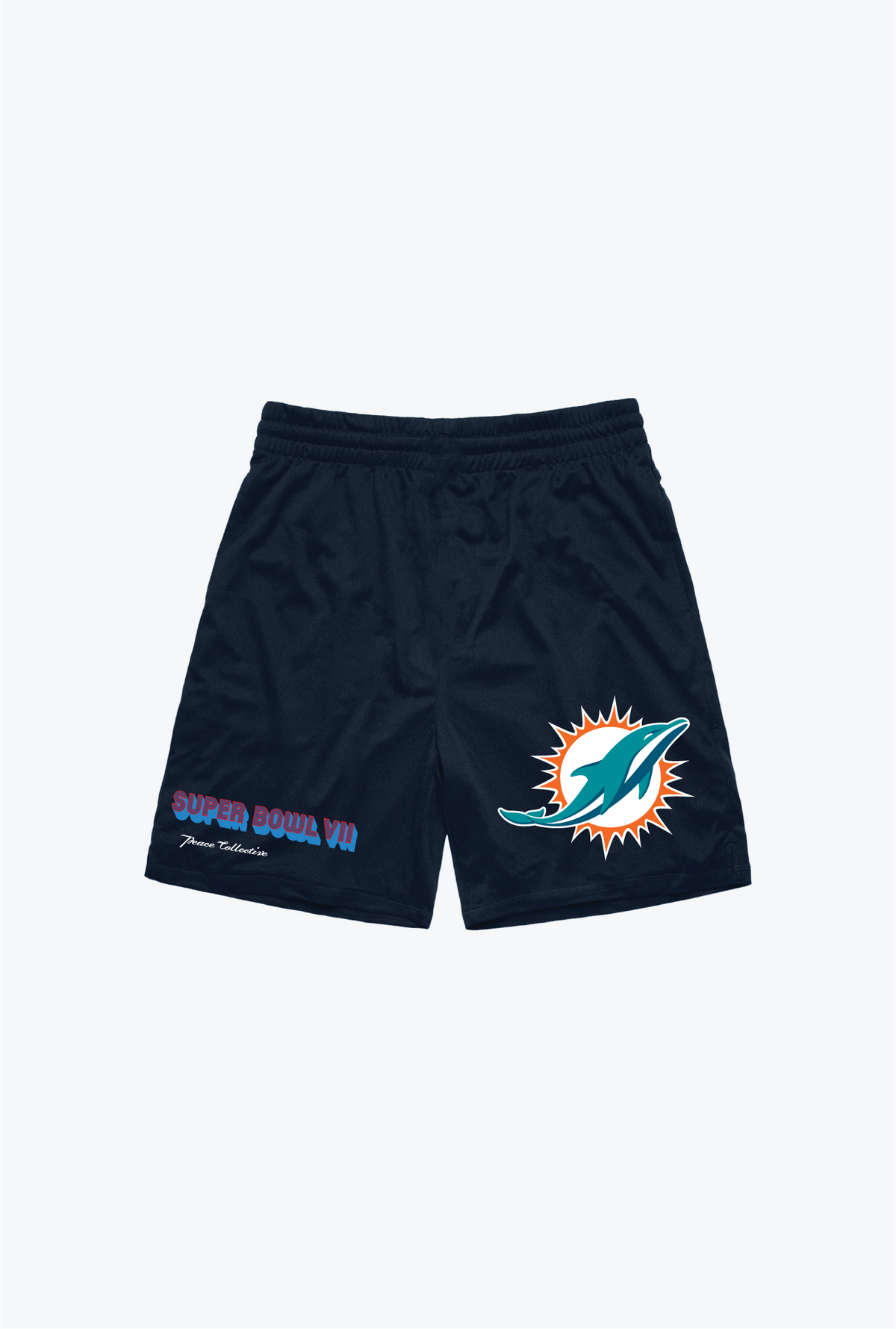 Miami Dolphins Mesh Shorts - Black