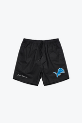 Detroit Lions Board Shorts - Black