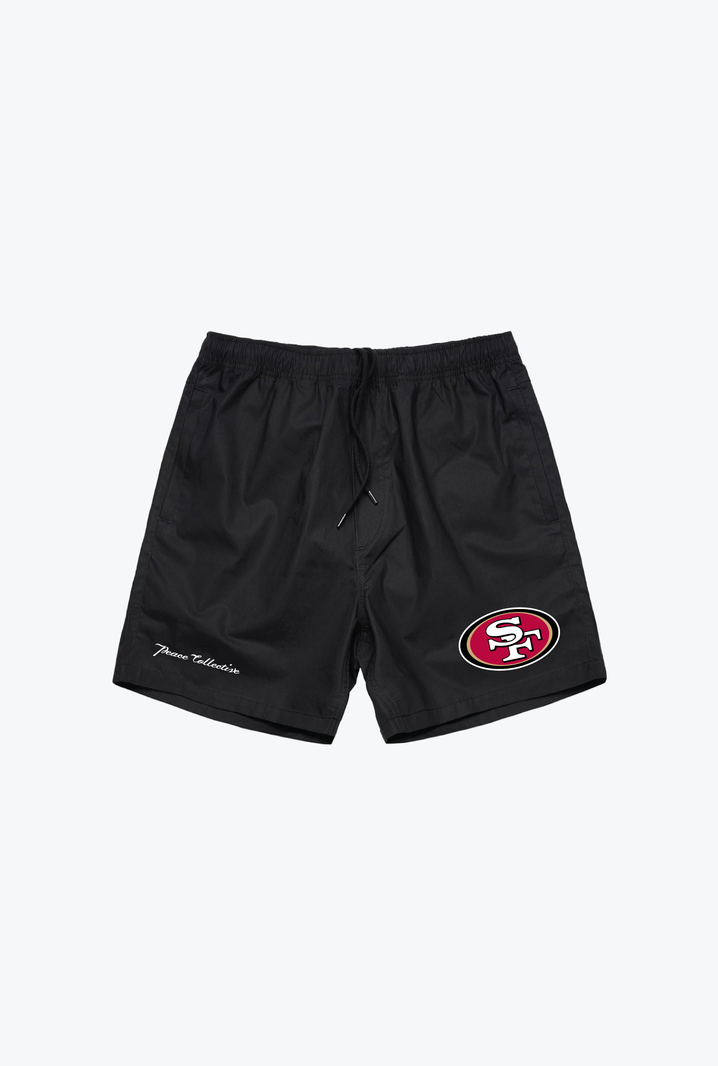 San Francisco 49ers Board Shorts - Black