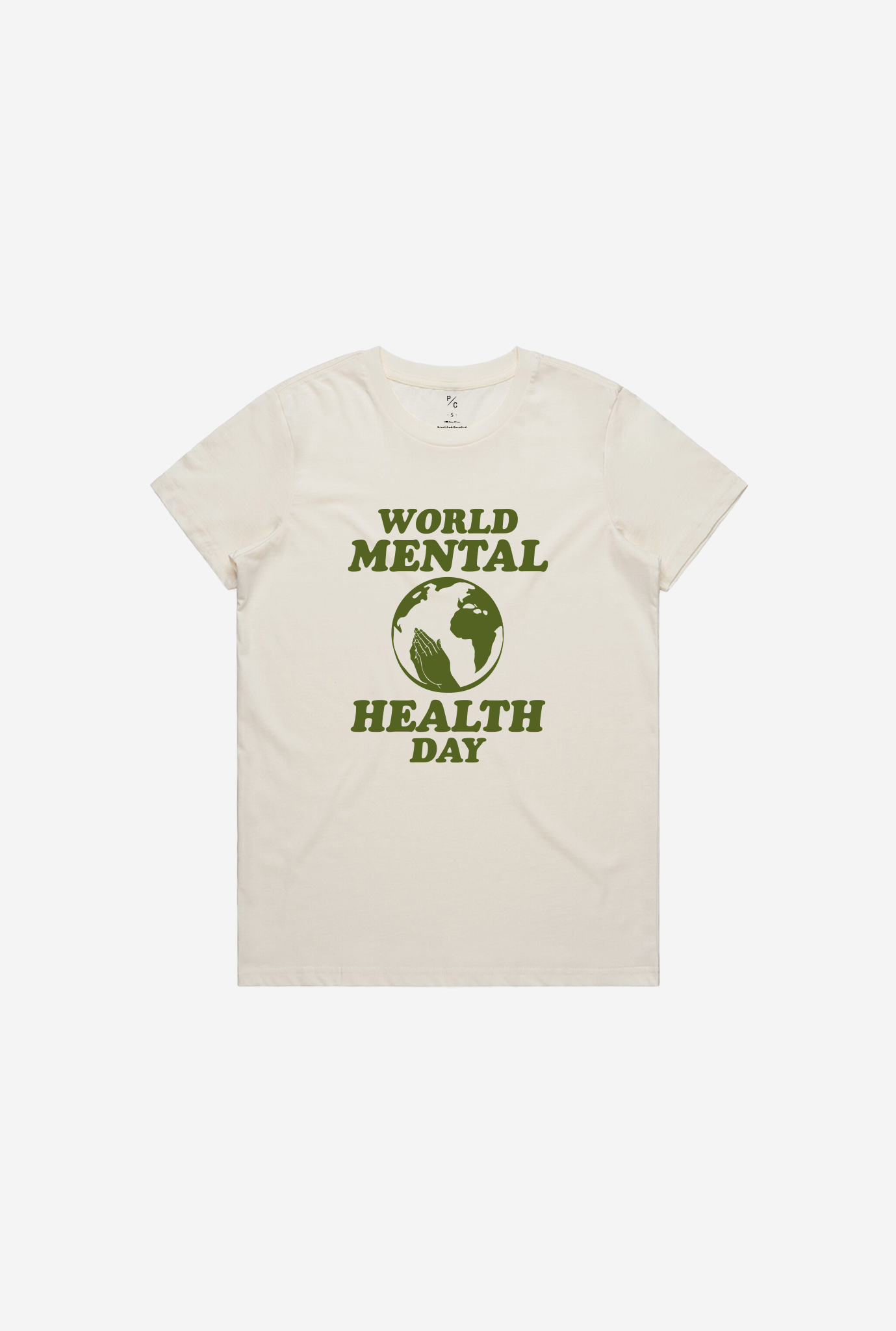 World Mental Health Day Women's T Shirt - Ivory
