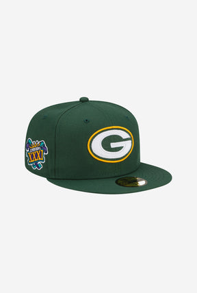 Green Bay Packers 59FIFTY Super Bowl XXXI Side Patch