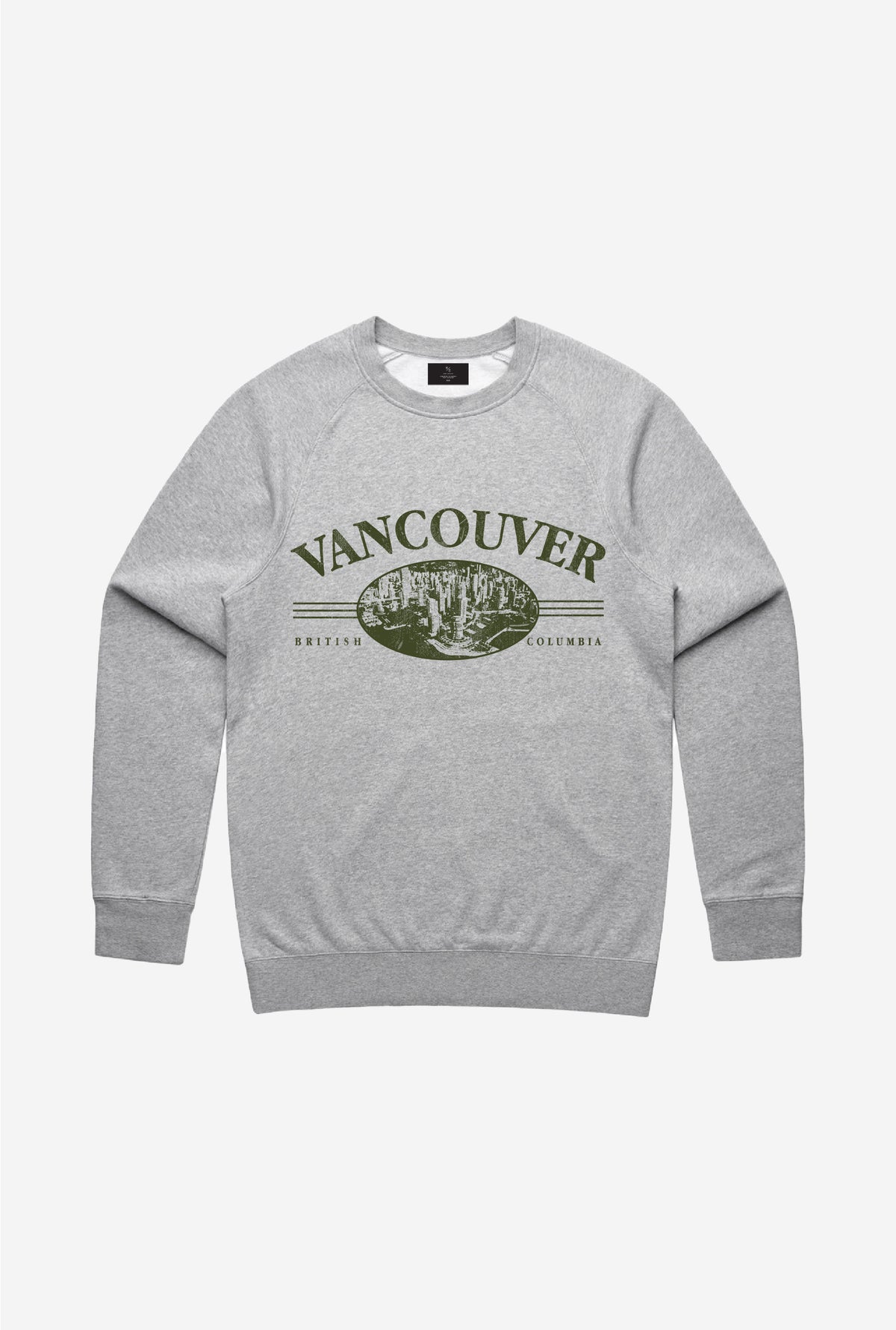 Vancouver Vintage Crewneck - Grey