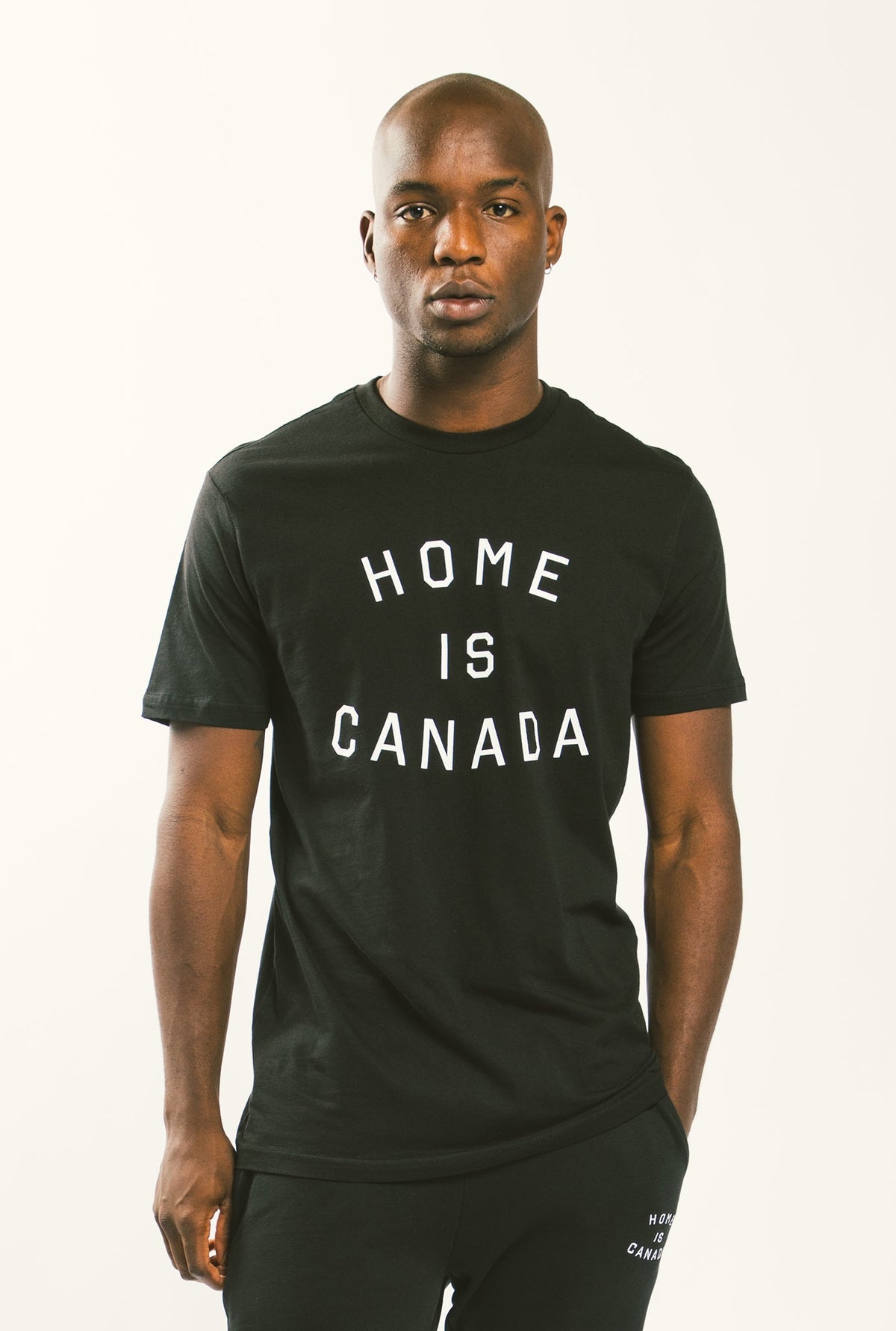 Home is Canada T-Shirt - Black
