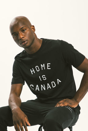 Home is Canada T-Shirt - Black