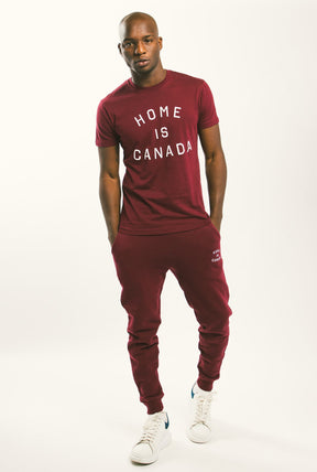 Home is Canada T-Shirt - Maroon