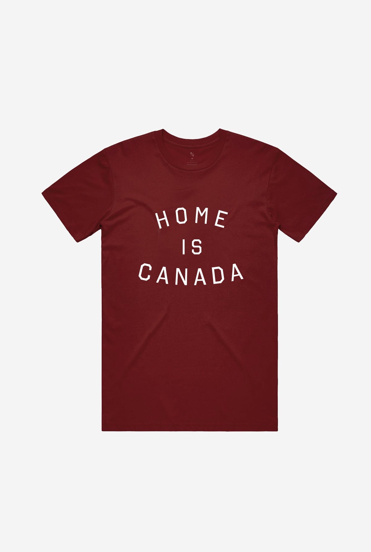 Home is Canada T-Shirt - Maroon