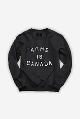 Home is Canada Crewneck - Black