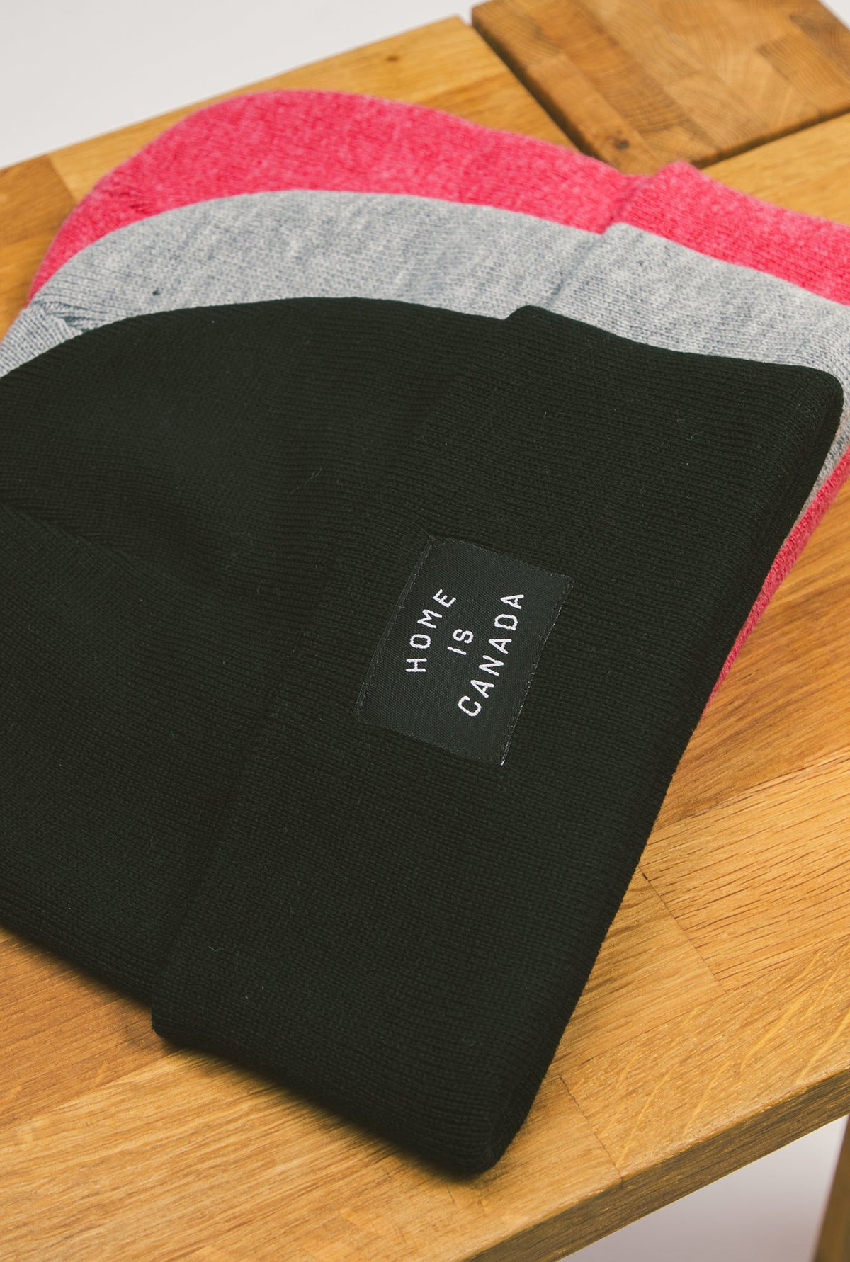 Home is Canada Toque - Black