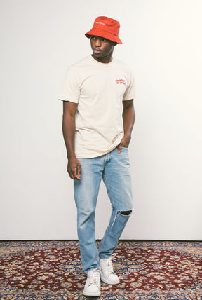 Home is Canada Minimal Bucket Hat - Maroon