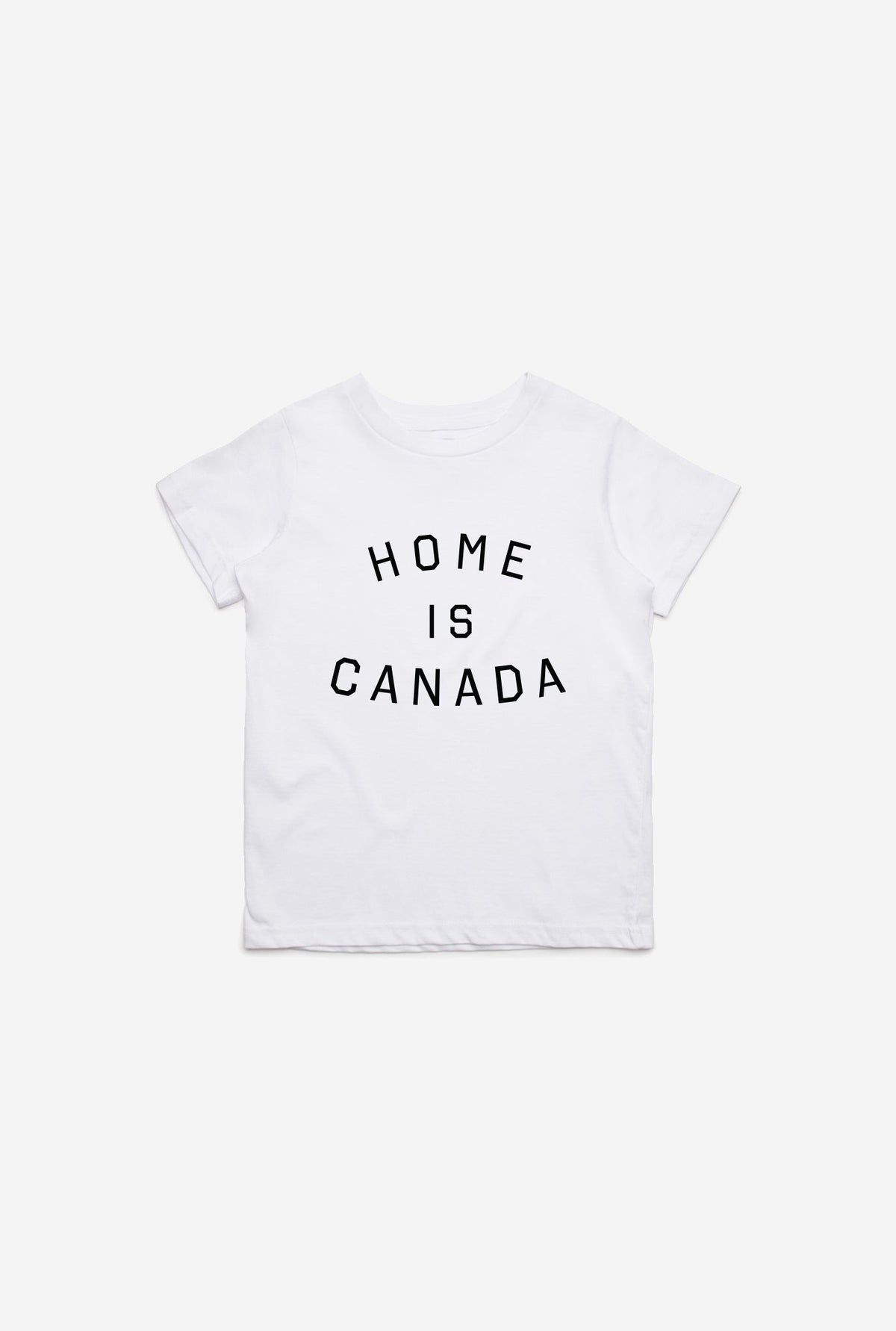 Home is Canada Kids T-Shirt - White