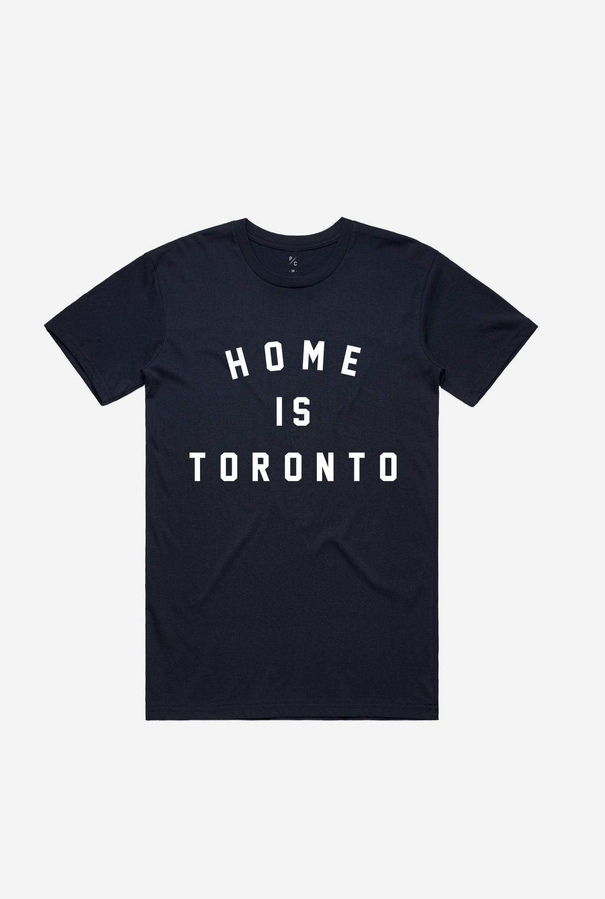 T-shirt universitaire Home is Toronto - Bleu marine