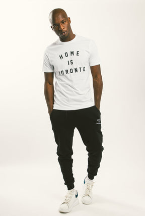 Home is Toronto Varsity T-Shirt - Weiß 