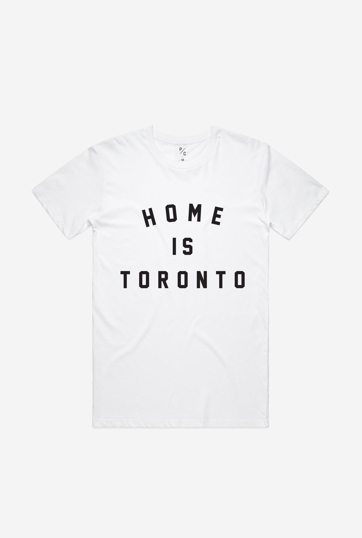 Home is Toronto Varsity T-Shirt - White